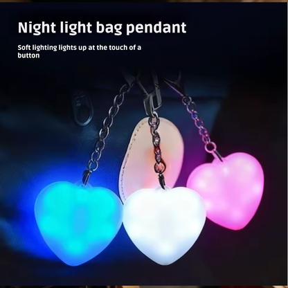 Heart LED Keychain for Bags & Keys