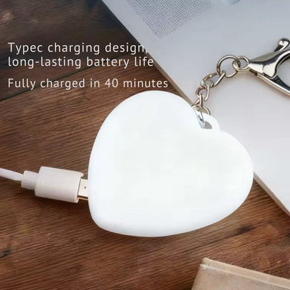 Heart LED Keychain for Bags & Keys
